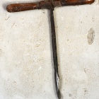 Kézi fúró. Fotó: Toró Attila.