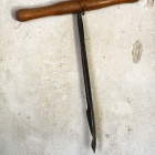 Kézi fúró. Fotó: Toró Attila.