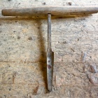 Kézi fúró (kerékagyfúró). Fotó: Toró Attila.