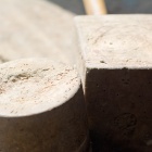 Régi fa kalapács ütőfelülete. Fotó: Toró Attila.