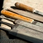 A kerekes által használt ráspolyok és reszelők. Fotó: Toró Attila.
