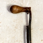 Kerékfentők kialakításához használt kézi vonó. Fotó: Toró Attila.